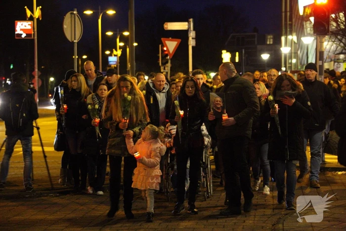 Stille tocht voor overleden arrestant Bertus de Man