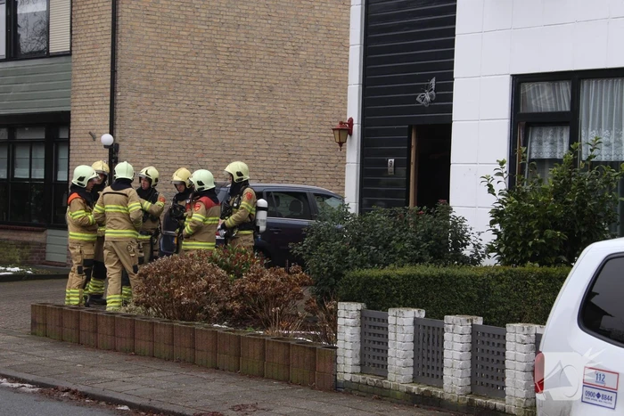 Straat afgesloten na gaslekkage in woning