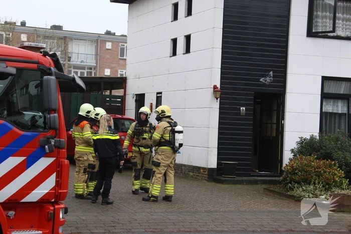Straat afgesloten na gaslekkage in woning