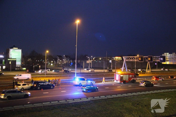 Meerdere voertuigen betrokken bij ongeval op snelweg