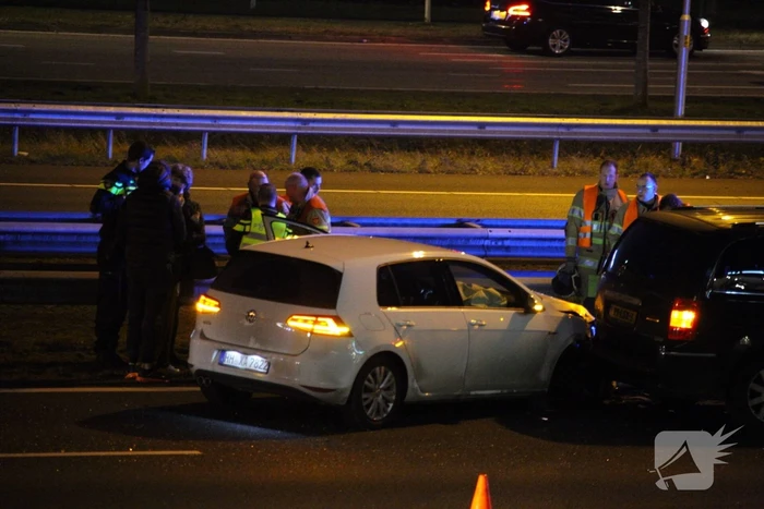 Meerdere voertuigen betrokken bij ongeval op snelweg