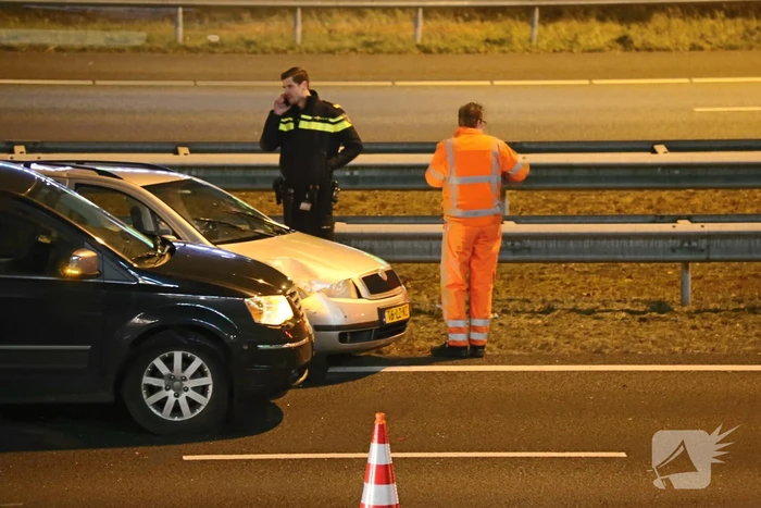Meerdere voertuigen betrokken bij ongeval op snelweg