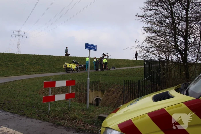 Man ernstig gewond na valpartij