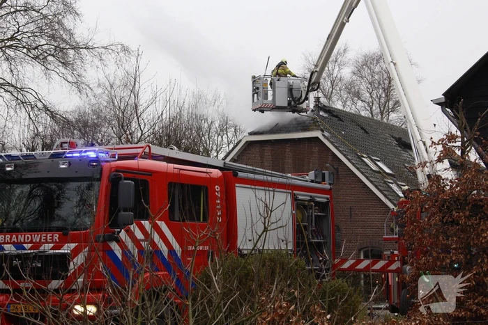 Brand in woonboerderij