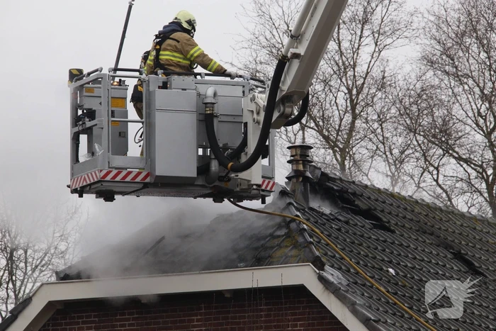 Brand in woonboerderij