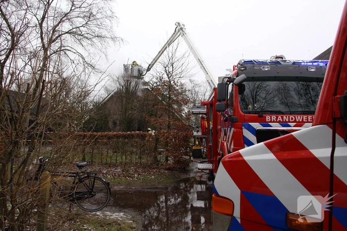 Brand in woonboerderij