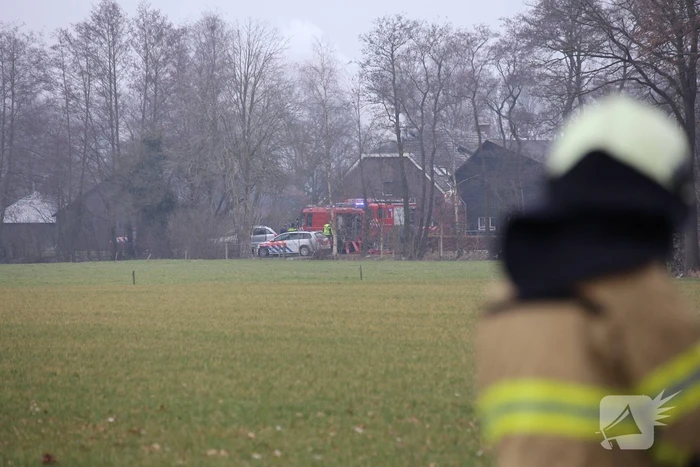 Brand in woonboerderij