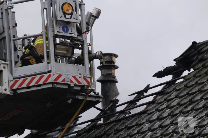 Brand in woonboerderij
