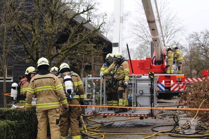 Brand in woonboerderij