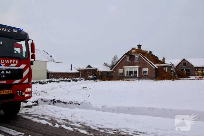 Woonboederij verwoest na schoorsteenbrand