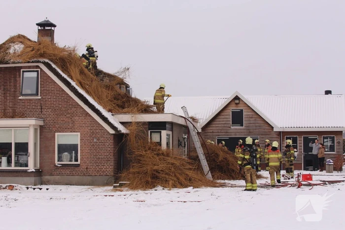 Woonboederij verwoest na schoorsteenbrand