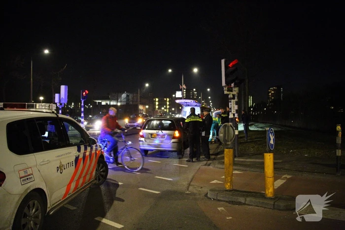 Overstekende voetganger aangereden