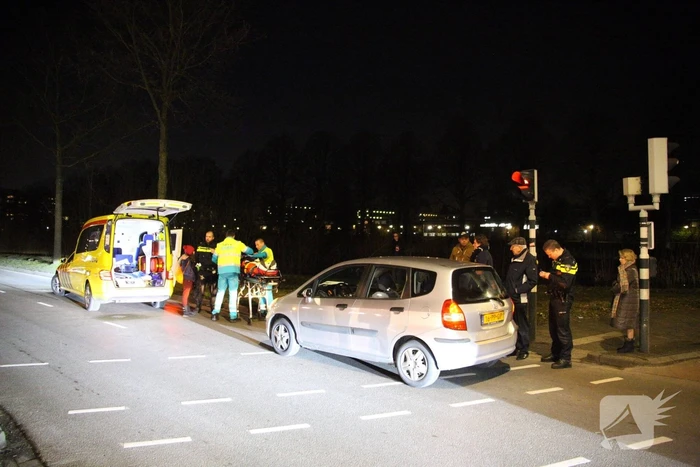 Overstekende voetganger aangereden