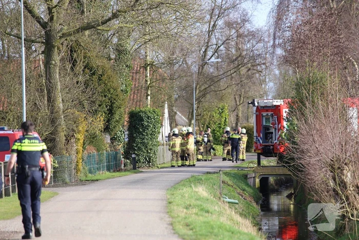 Explosie in schuur, 1 persoon gewond