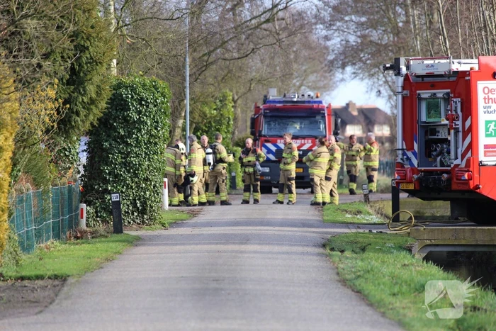 Explosie in schuur, 1 persoon gewond