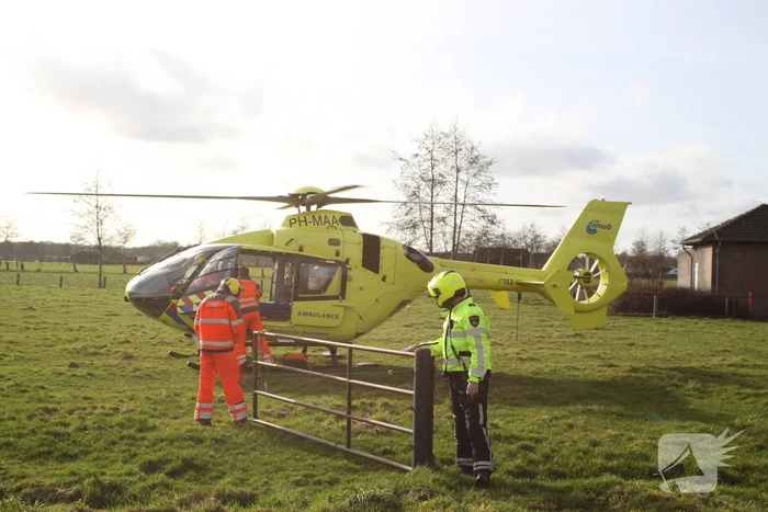 Explosie in schuur, 1 persoon gewond