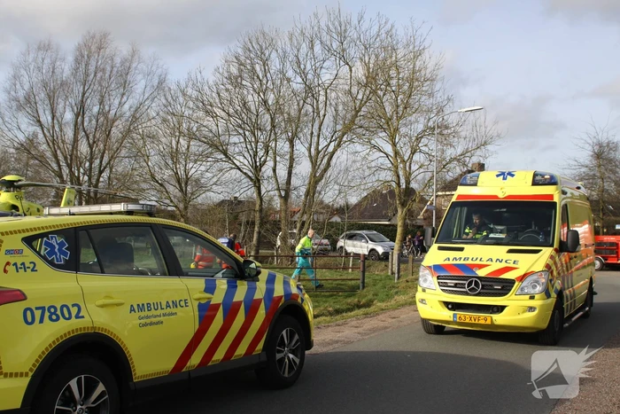 Explosie in schuur, 1 persoon gewond