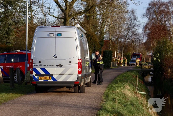 Explosie in schuur, 1 persoon gewond
