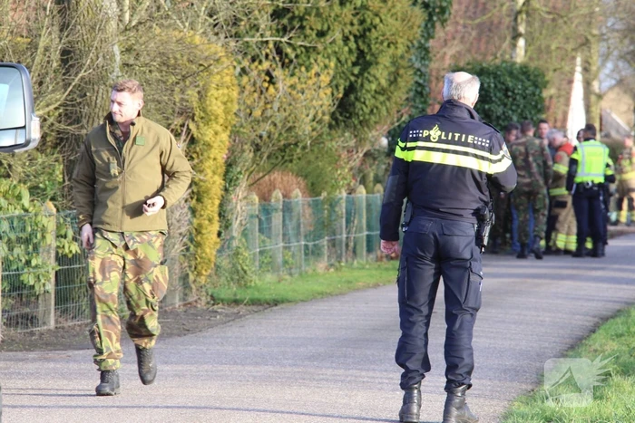 Explosie in schuur, 1 persoon gewond