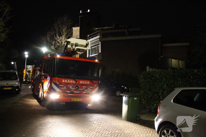 Schoorsteenbrand snel onder controle