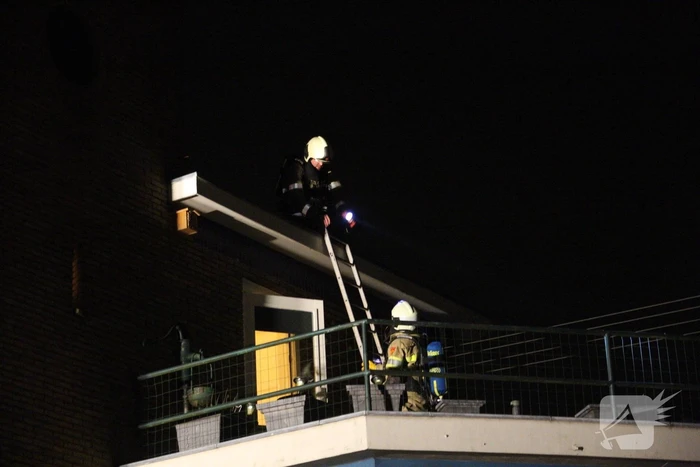 Schoorsteenbrand snel onder controle