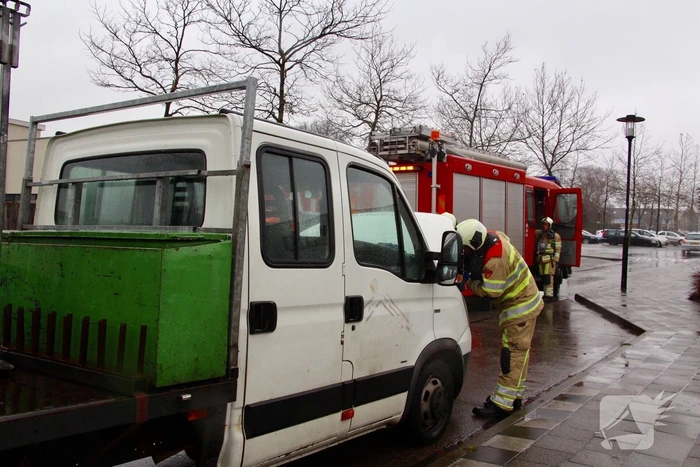 Autobrand blijkt mee te vallen