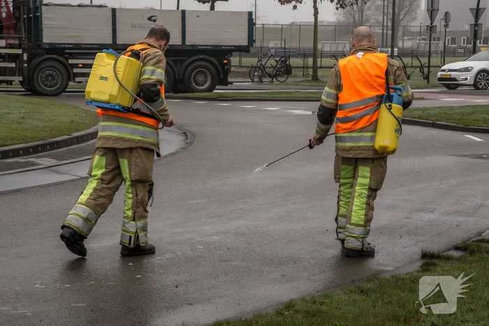 Vergeten tankdop zorgt voor kilometers brandstofspoor
