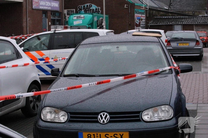 Gewonde en plaats-delict na vechtpartij op straat