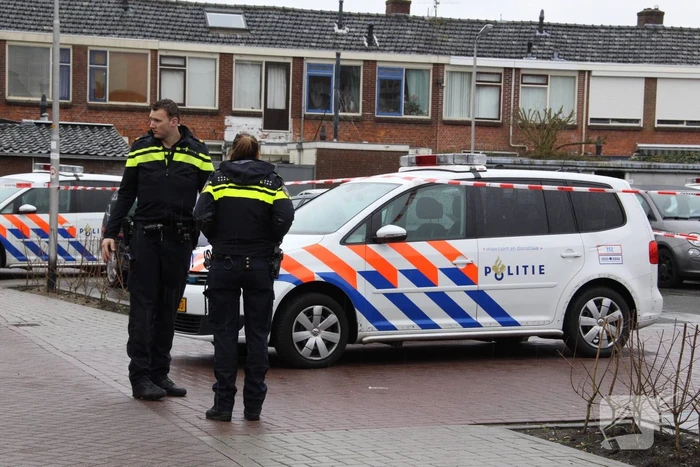 Gewonde en plaats-delict na vechtpartij op straat