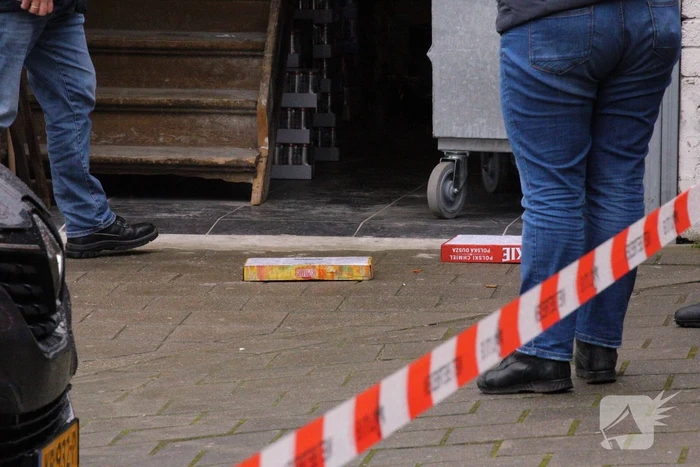 Gewonde en plaats-delict na vechtpartij op straat