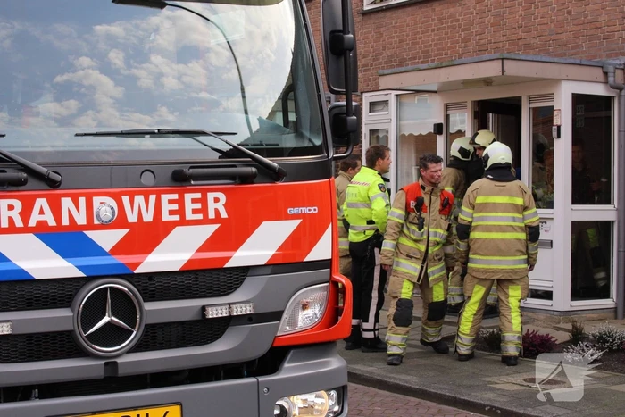 Bewoner vergeet pannetje van het vuur te halen