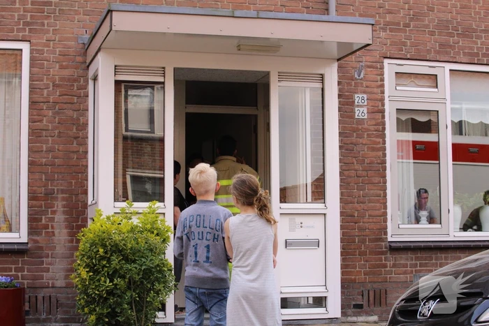 Bewoner vergeet pannetje van het vuur te halen