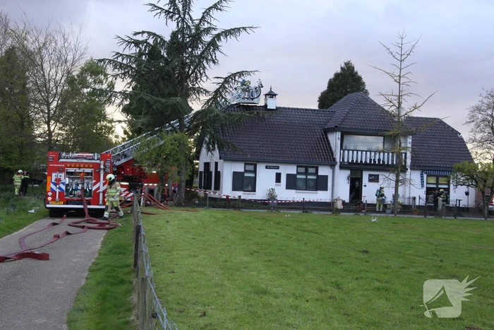 Forse schade bij woningbrand