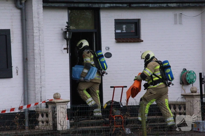 Forse schade bij woningbrand