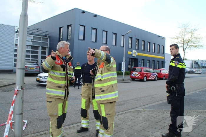 Veel rookontwikkeling bij zeer grote brand