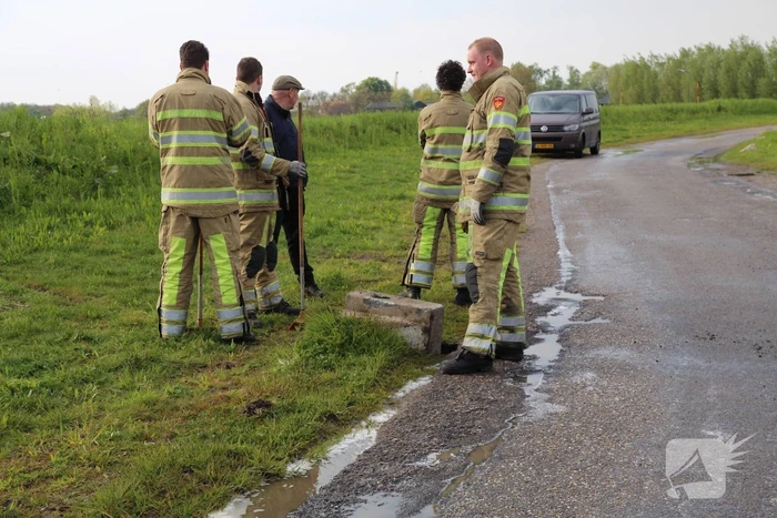 Auto total loss na uitwijkmanoeuvre