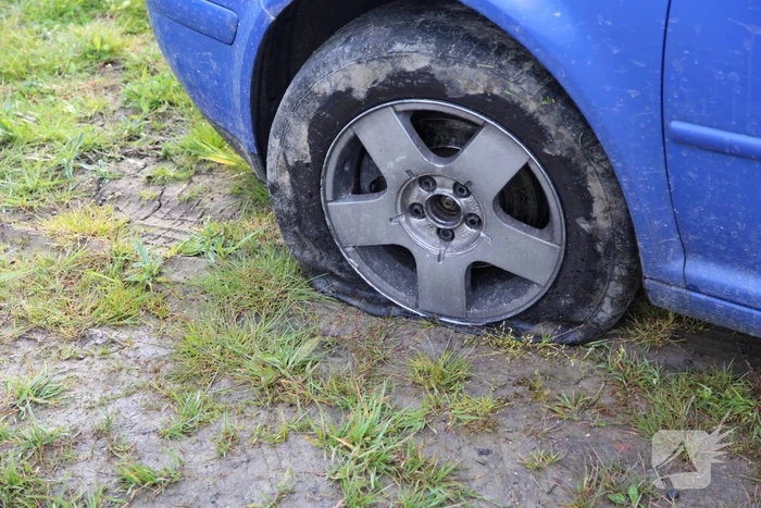 Auto total loss na uitwijkmanoeuvre