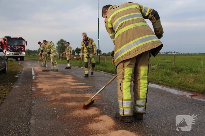 Auto total loss na uitwijkmanoeuvre