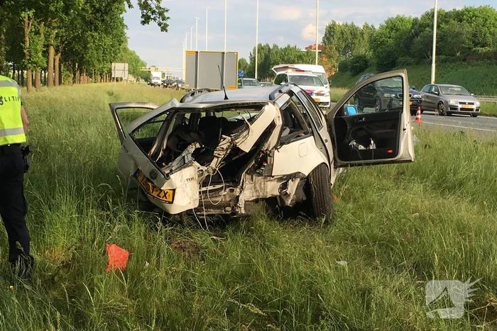 ongeval rijksweg a1 hoogland