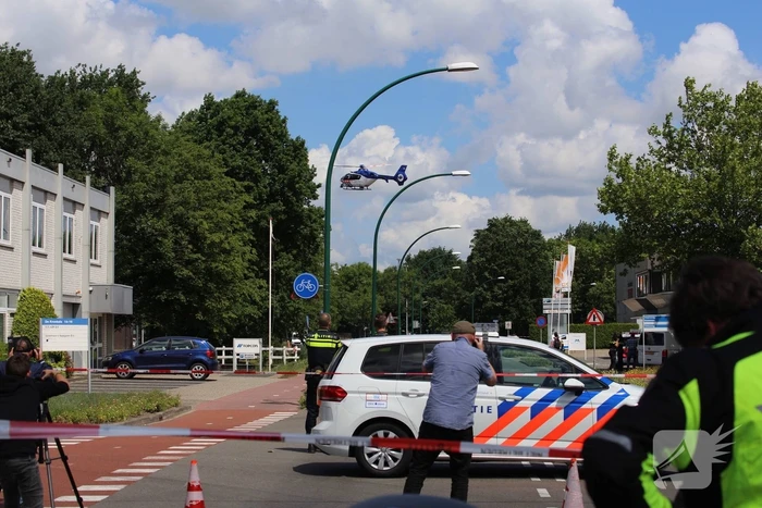 Industrieterrein afgezet voor onderzoek