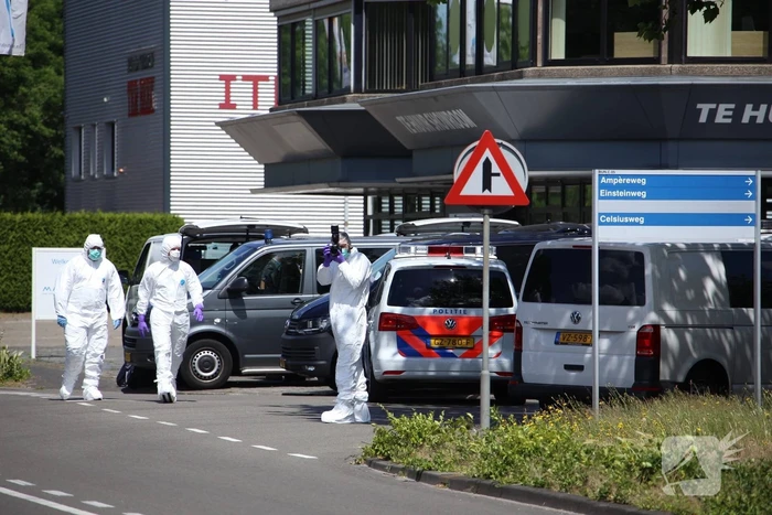 Industrieterrein afgezet voor onderzoek