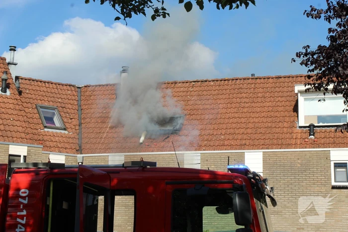 Veel rook bij brand in meterkast
