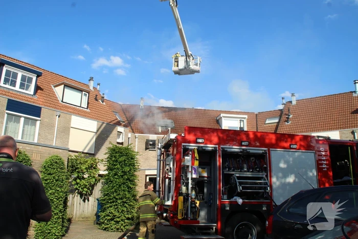 Veel rook bij brand in meterkast