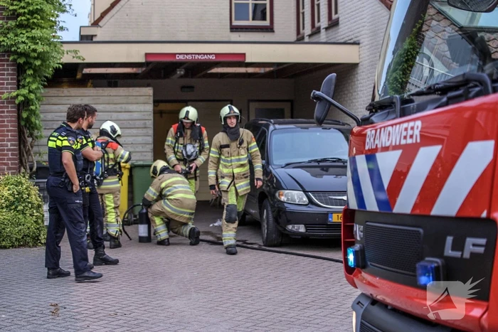 Restaurant ontruimd na keukenbrand