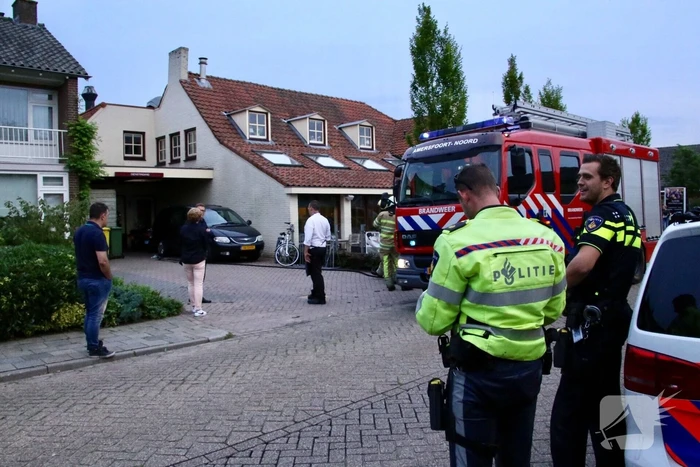 Restaurant ontruimd na keukenbrand