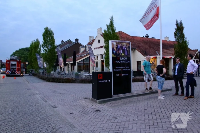 Restaurant ontruimd na keukenbrand