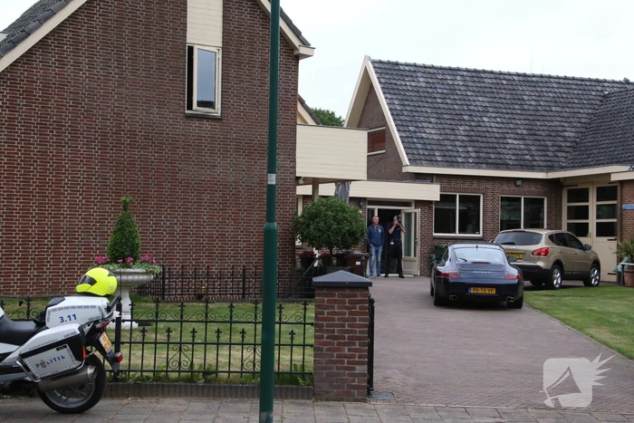 Verdachte gevlucht na woningoverval