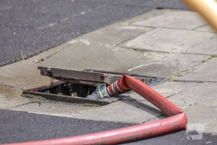 Hoofdwaterleiding gesprongen in woonzorgcomplex