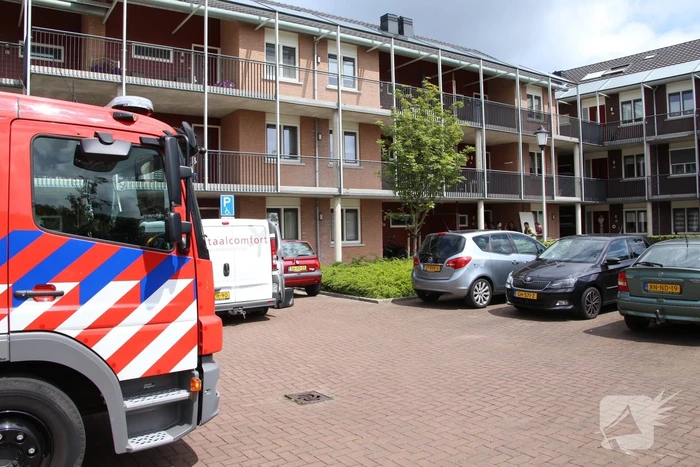 Hoofdwaterleiding gesprongen in woonzorgcomplex