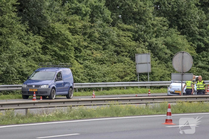 Rijbaan afgesloten na ernstig ongeval